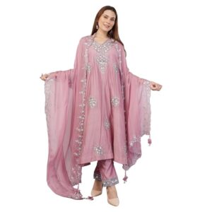 Krishika Kreation Chanderi Suit